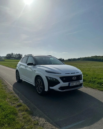 Hyundai Kona cena 77900 przebieg: 20000, rok produkcji 2022 z Racibórz małe 121